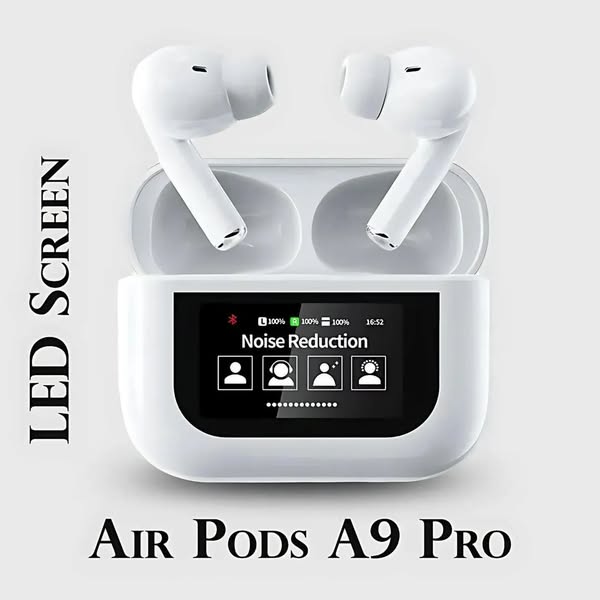 A9 Pro Touchscreen Noise-Canceling Earbuds
