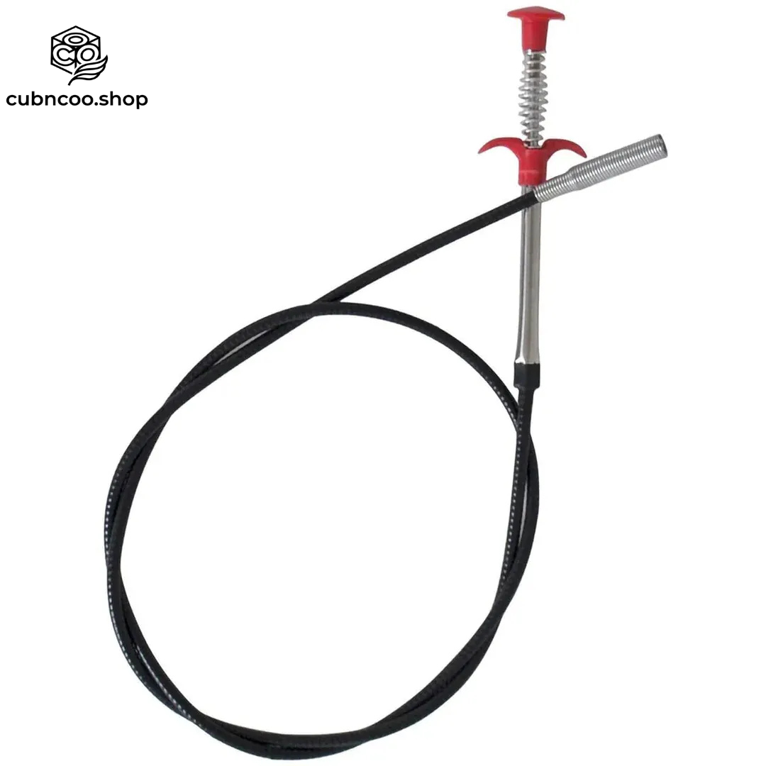 Stainless Steel Hair Catching Drain Cleaner Wire Spring Stick