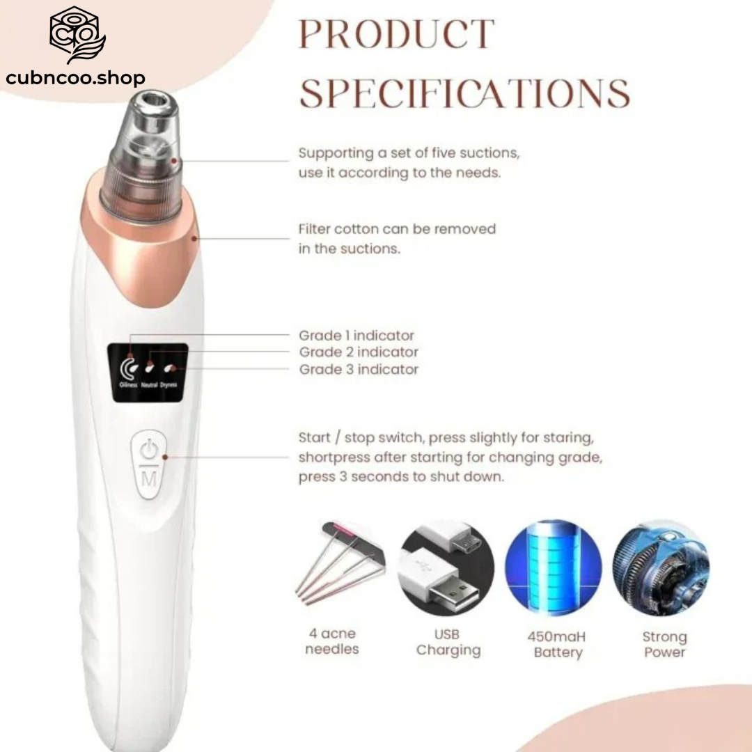 5 In 1 Black Head Remover Machine