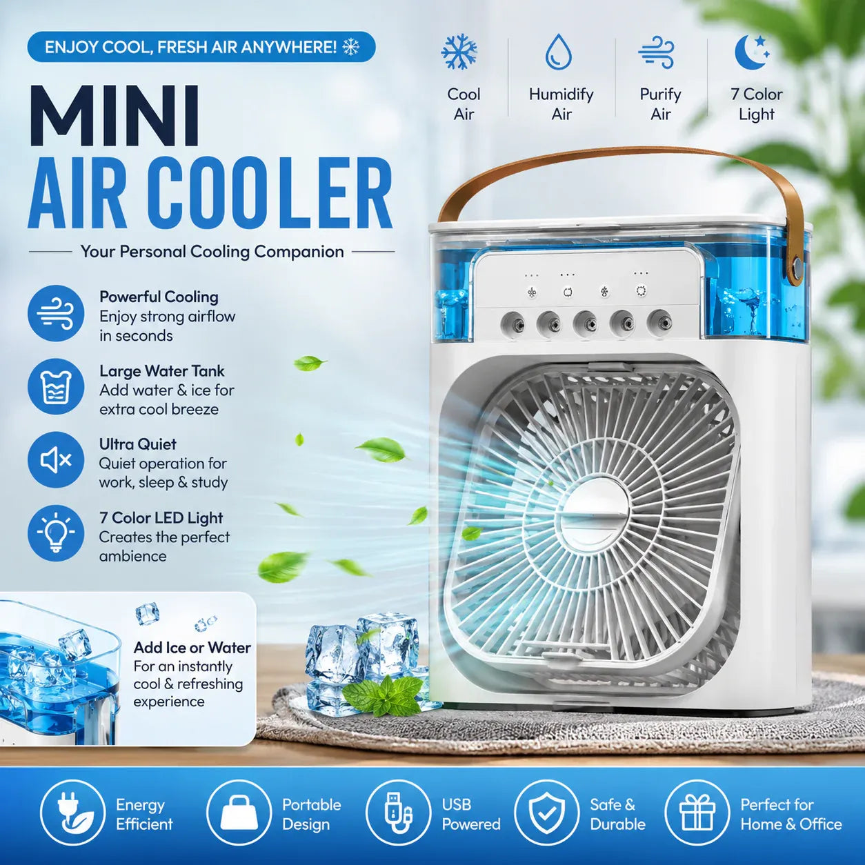 Portable Mini Air Cooler