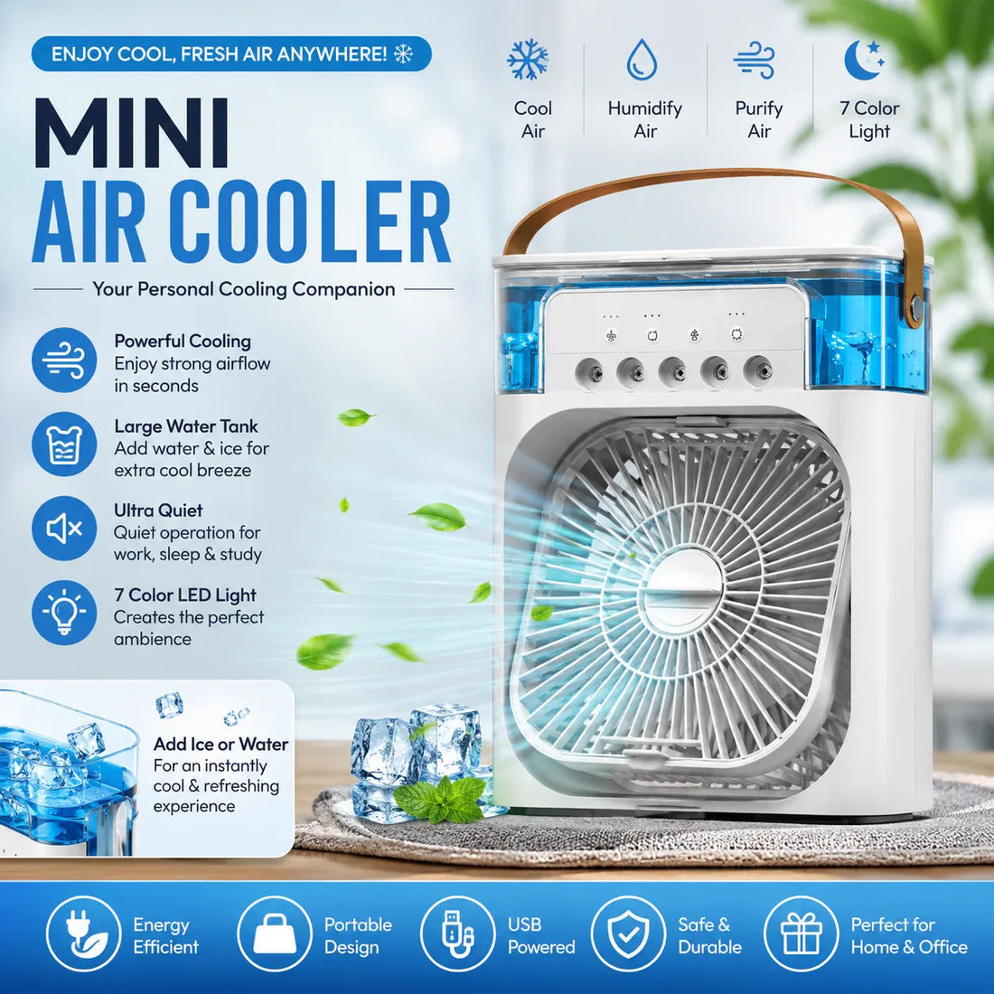 Portable Mini Air Cooler
